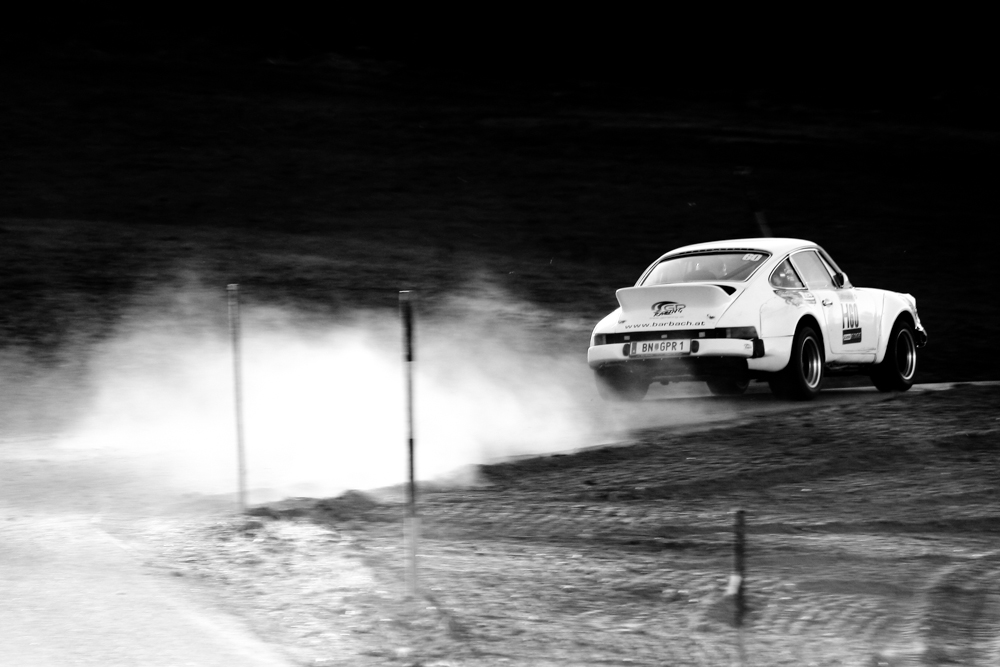 Historischer Porscher bei der Lavanttal Rallye 2011