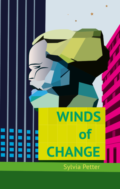 Cover des Buchs "Winds of Change" von Sylvia Petter. (ISBN:  9783950499872)
